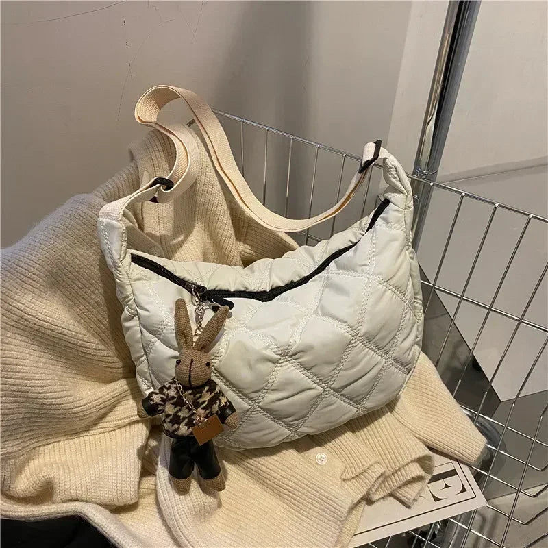 Sac à bandoulière brodé pour femme